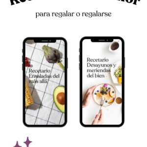 Pack Dale Pipi! 2 Recetarios Desayunos y meriendas + Ensaladas del mas allá