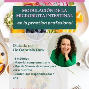 Curso ON DEMAND: Modulación de la Microbiota en la practica profesional