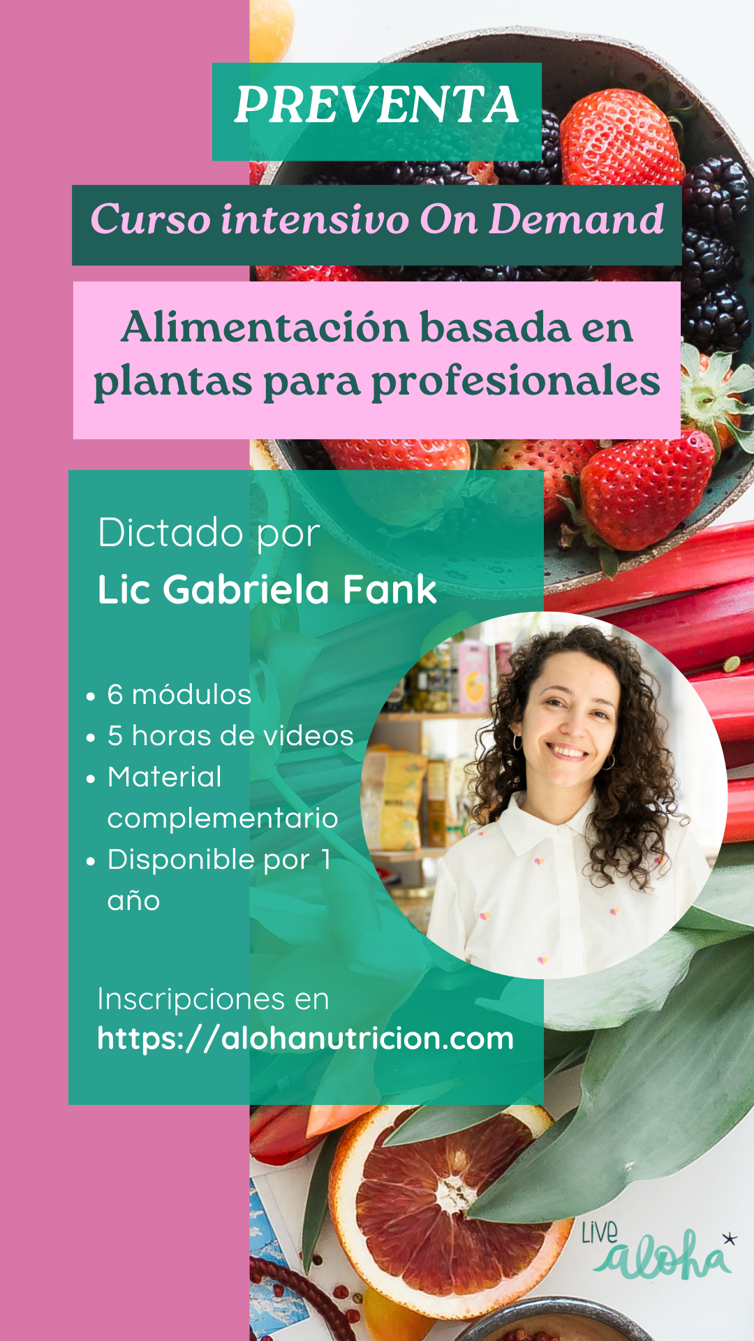 Alimentación Basada en Plantas para profesionales