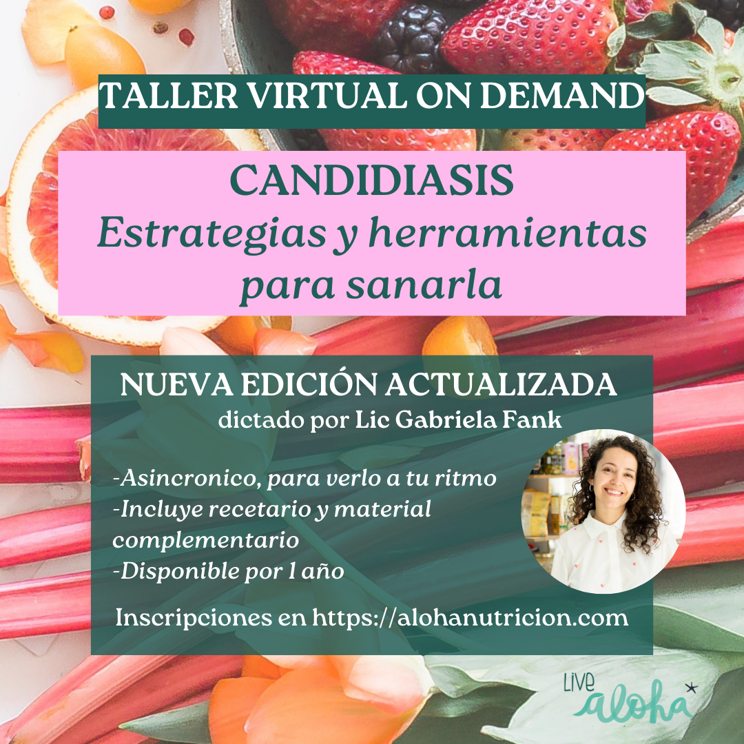 Taller Virtual: CANDIDIASIS, Estrategias y herramientas para sanarla. Nueva edición 2024!