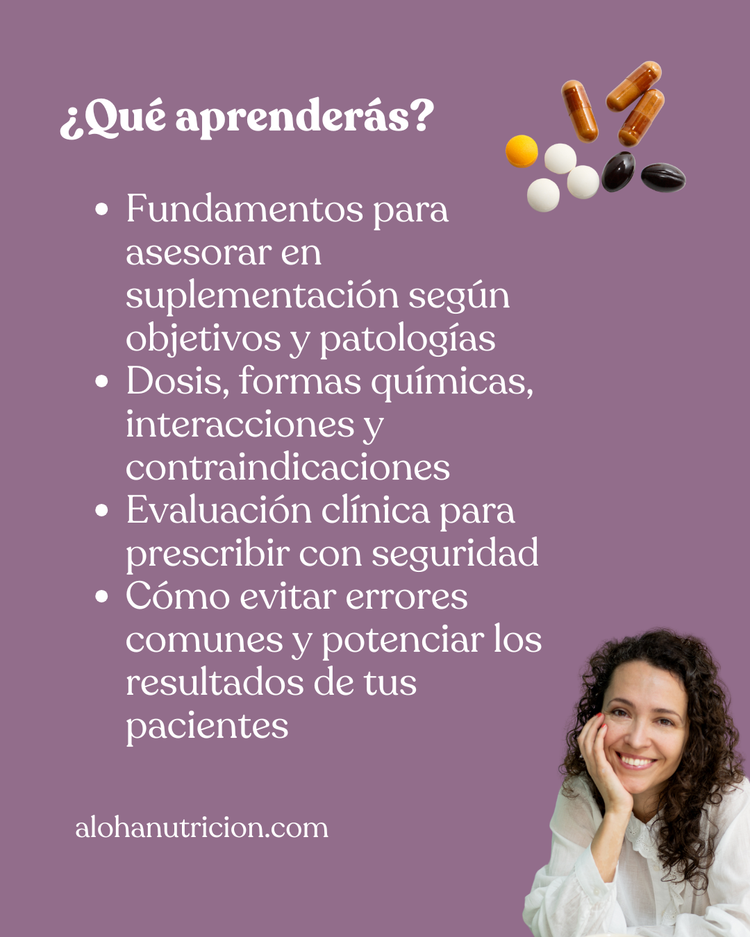 SUPLEMENTACION NUTRICIONAL para Nutricionistas - Imagen 3