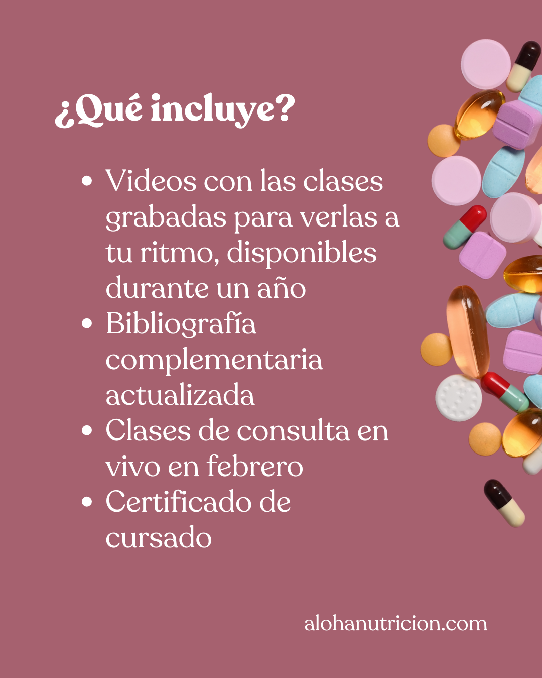 SUPLEMENTACION NUTRICIONAL para Nutricionistas - Imagen 5